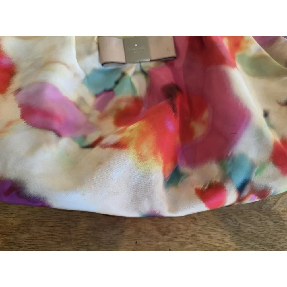 Kate Spade Diaper Bag Large Watercolor Pink Hobo